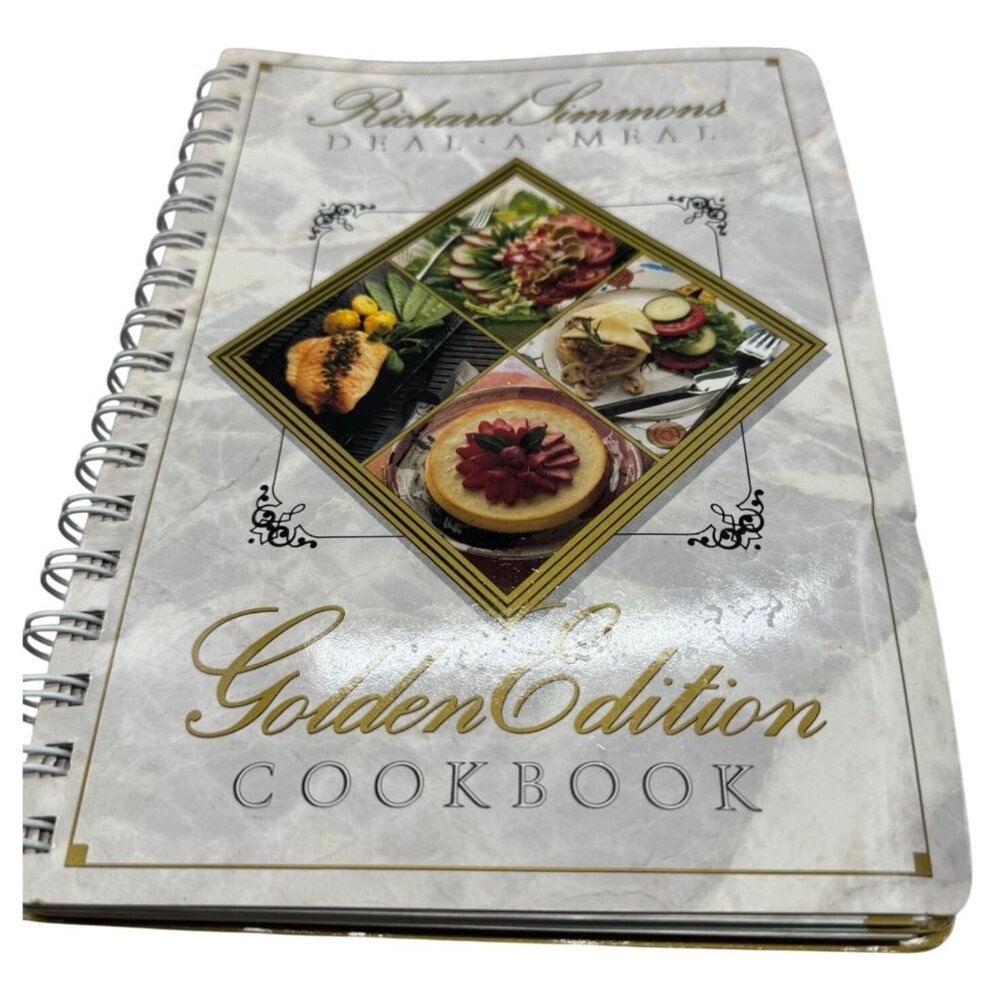 Robert Simmons Golden Edition Spiral-Bound Cookbook 1990 English paperback READ